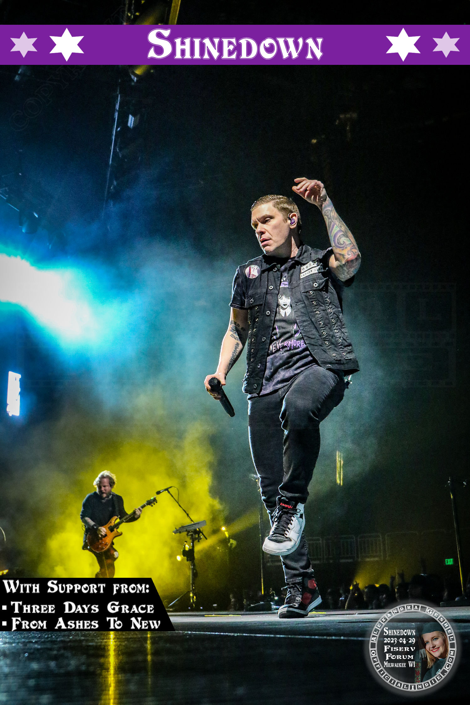 Shinedown Revolution Tour 2024 Setlist: Experience the Power of Sound!